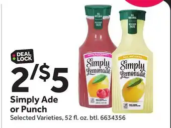 Stop&Shop Simply Ade or Punch offer