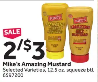 Stop&Shop Mike's Amazing Mustard offer