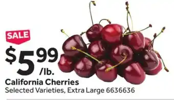 Stop&Shop California Cherries offer