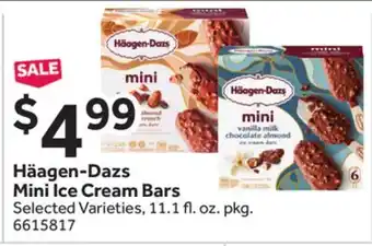 Stop&Shop Häagen-Dazs Mini Ice Cream Bars offer