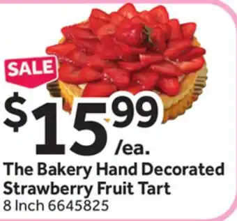 Stop&Shop The Bakery Hand Decorated Strawberry Fruit Tart offer