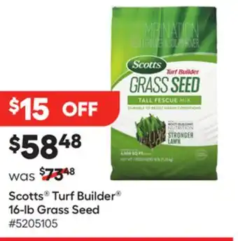 Lowe's Turf Builder 16-lb Grass Seed offer