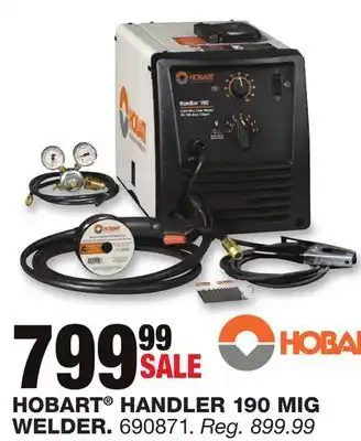 Blain's Farm & Fleet HOBART HANDLER 190 MIG WELDER offer