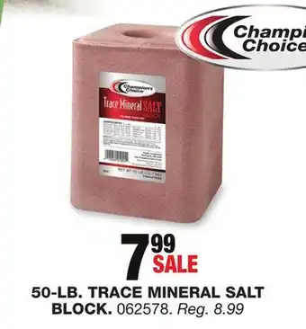 Blain's Farm & Fleet 50-LB. TRACE MINERAL SALT BLOCK offer