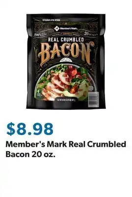 Sam's Club Member's Mark Real Crumbled Bacon 20 oz offer