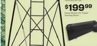 Academy Game Winner 10' Tripod Hunting Stand offer