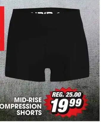 Big 5 Mid-rise Compression Shorts offer