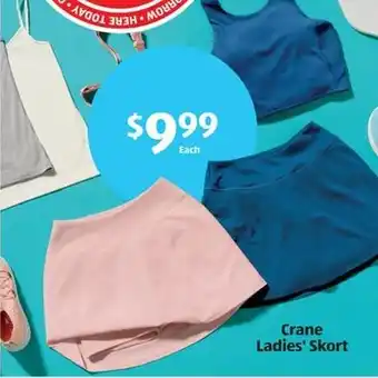 Aldi Crane Ladies' Skort offer