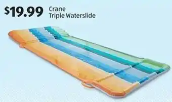 Aldi Crane Triple Waterslide offer