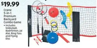 Aldi Crane 5-in-1 Premium Backyard Combo Game offer