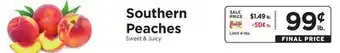 ShopRite Southern Peaches offer