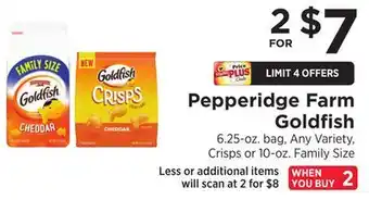 ShopRite Goldfish offer