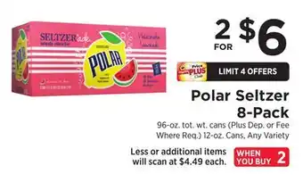 ShopRite Seltzer 8-Pack offer