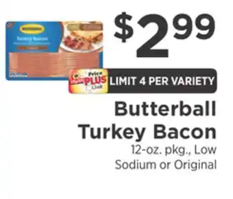 ShopRite Butterball Turkey Bacon offer