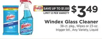 ShopRite Glass Cleaner offer