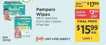 ShopRite Wipes offer