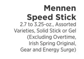 ShopRite Speed Stick offer