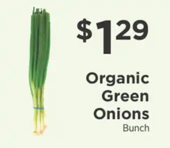 ShopRite Organic Green Onions offer