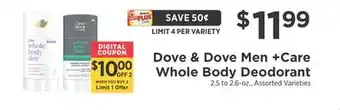 ShopRite Whole Body Deodorant offer