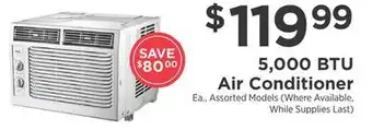 ShopRite 5,000 BTU Air Conditioner offer