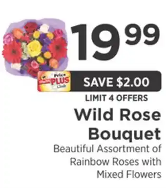 ShopRite Wild Rose Bouquet offer