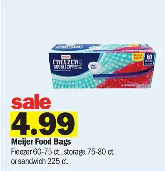 Meijer Meijer Food Bags offer