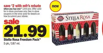 Meijer Stella Rosa Freedom Pack offer