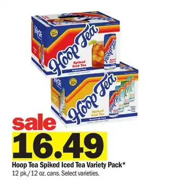 Meijer Hoop Tea Spiked Iced Tea Variety Pack offer