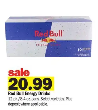 Meijer Red Bull Energy Drinks offer