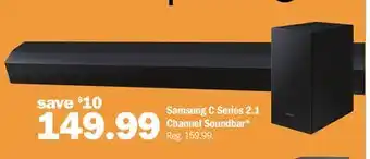 Meijer Samsung C Series 2.1 Channel Soundbar offer