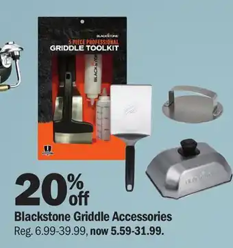 Meijer Blackstone Griddle Accessories offer