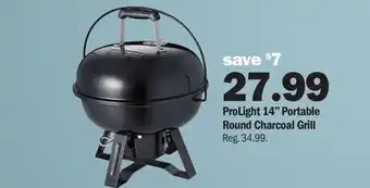 Meijer ProLight 14 Portable Round Charcoal Grill offer