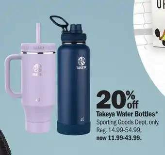 Meijer Takeya Water Bottles offer