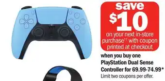 Meijer PlayStation Dual Sense Controller offer