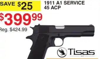 Dunham's Sports TISAS 1911 A1 SERVICE 45 ACP offer