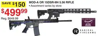 Dunham's Sports MOD-A OR 15DSR-M4 5.56 RIFLE offer