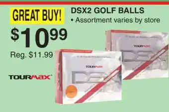 Dunham's Sports TOURMAX DSX2 GOLF BALLS offer