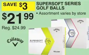 Dunham's Sports SUPERSOFT SERIES GOLF BALLS offer