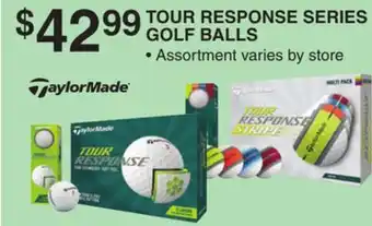 Dunham's Sports TAYLOR MADE TOUR RESPONSE SERIES GOLF BALLS offer