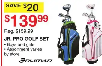 Dunham's Sports JR. PRO GOLF SET offer