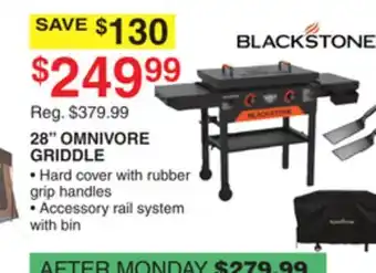 Dunham's Sports BLACKSTONE 28 OMNIVORE GRIDDLE offer