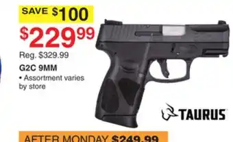 Dunham's Sports TAURUS G2C 9MM offer