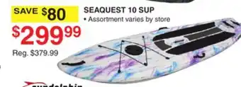 Dunham's Sports SUNDOLPHIN SEAQUEST 10 SUP offer