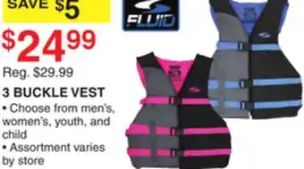 Dunham's Sports 3 BUCKLE VEST offer