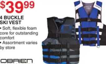 Dunham's Sports 4 BUCKLE SKI VEST offer