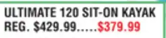 Dunham's Sports ULTIMATE 120 SIT-ON KAYAK offer