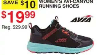 Dunham's Sports AVIA WOMEN'S AVI-CANYON RUNNING SHOES offer