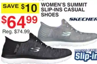 Dunham's Sports WOMEN'S SUMMIT SLIP-INS CASUAL SHOES offer