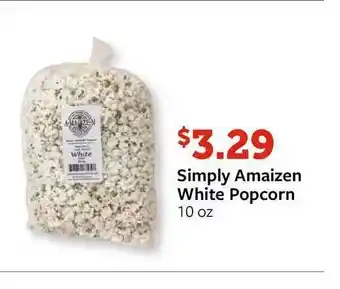 Fareway Simply Amaizen White Popcorn offer