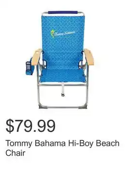 Costco Tommy Bahama Hi-Boy Beach Chair offer